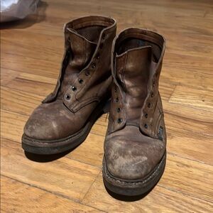 Men's Brown Leather Boots